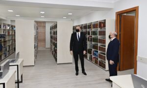 Cumhurbaşkanı İlham Aliyev Azerbaycan İlahiyat Enstitüsü yeni binasının açılışına katıldı